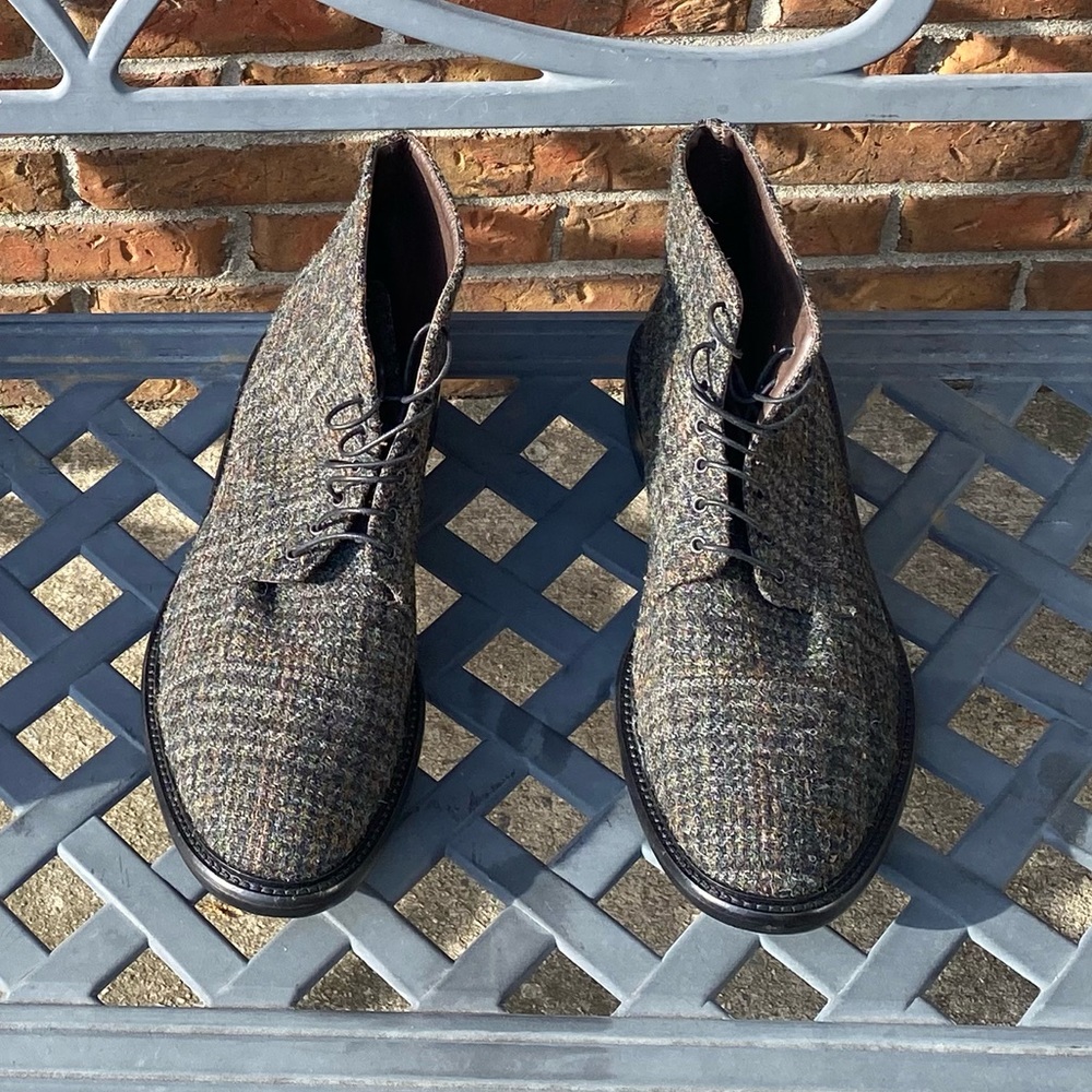 Brooks Brothers Harris Tweed Men's Boots size 11.5D